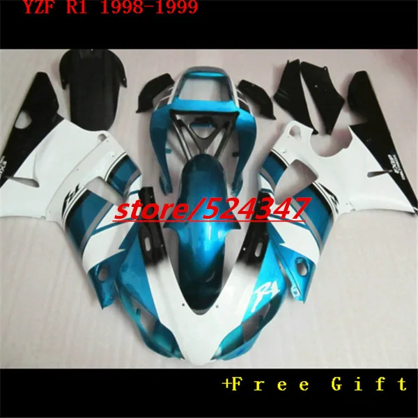 Nn-Пользовательские мотоциклетные Обтекатели наборы для 1998 1999 YZF R1 98 99 YZFR1 1000