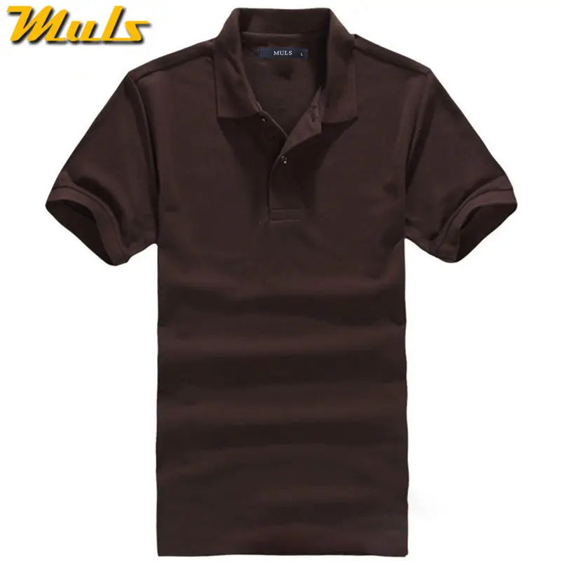 16 цветов Летние Стильные однотонные рубашки поло для мужчин и женщин качественные брендовые хлопковые короткие мужские женские Поло camisa masculina hacket быстросохнущие - Цвет: Coffee