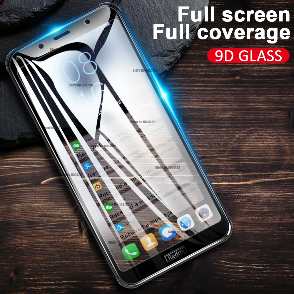 

New 9D Curved Full Cover Tempered Glass For Xiaomi Redmi 7A Note 7 Pro Screen Protector For Xiomi Redmi 7Pro Protection Film