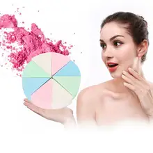 Макияж Губка 8-в-1 влажные и сухие Применение основа для макияжа косметический порошок Косметическая пуховка