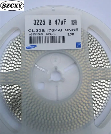 Керамические конденсаторы 1210 4,7 мкФ 475 K 10