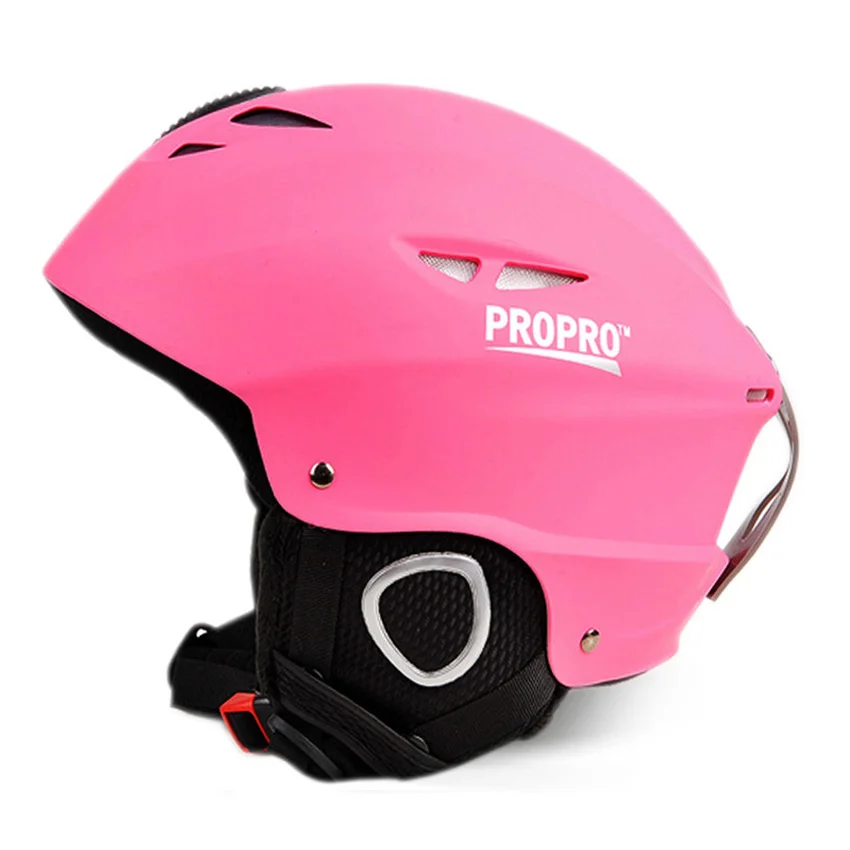 Propro الرجال المرأة نصف المغطاة خوذات التزلج في الهواء الطلق الرياضة تكاملي مصبوب على الجليد التزلج التزلج خوذة تزلج VK035
