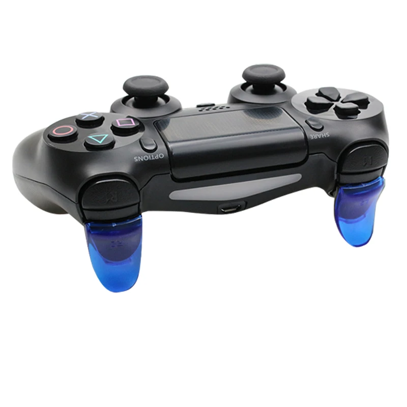 Комплект длинных кнопок триггера L2 R2 для геймпада PS4 силиконовые кнопки игровых