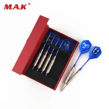 6 шт. 21 г стальной наконечник Дротика s тяжелый дротик прямой с алюминиевым полюсом Дротика s Профессиональная игла дротика для игр в помещении на открытом воздухе