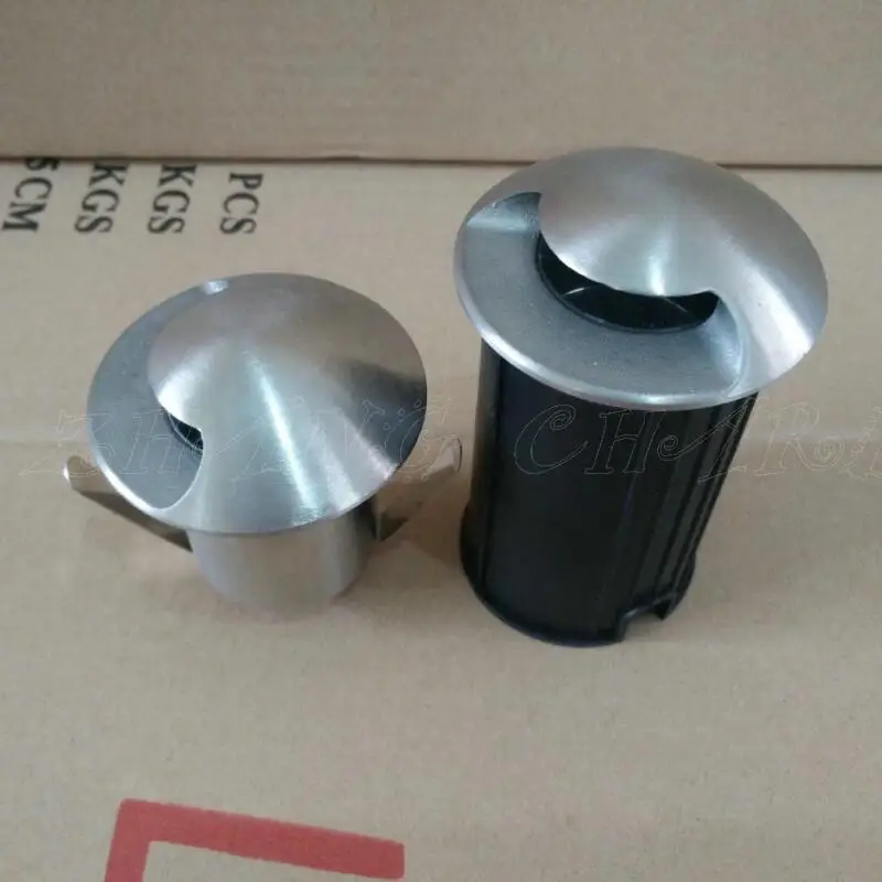 Conduziu a Luz Livre sob a Terra Ip68 à Prova Luz da Lâmpada ao ar 3 Subterrânea Lâmpada Spot d' Água Jardim Ac85v-265v - Dc12v 1 w 10 AC85V-265V DC12V 1 W 3 W CONDUZIU