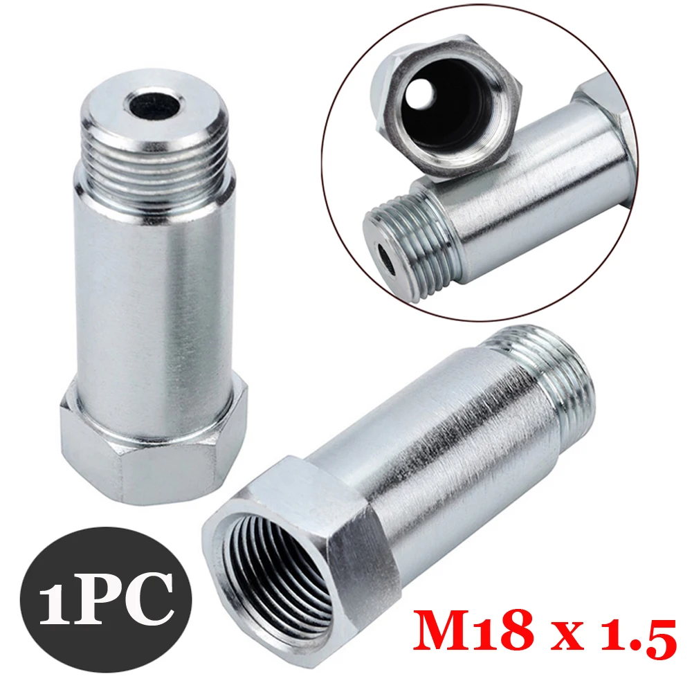 

1*O2 02 Defouler Straight CEL Fix Oxygen Spacer Exhaust Extension Car Engine New