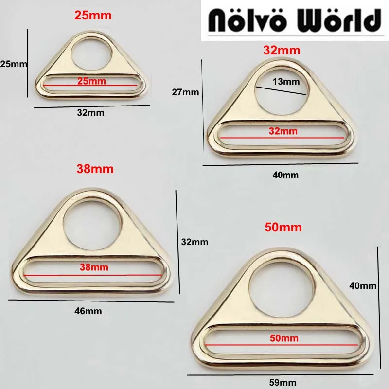 

30pcs 25-32-38-50mm Straps Accessories Hardware Clip Buckles