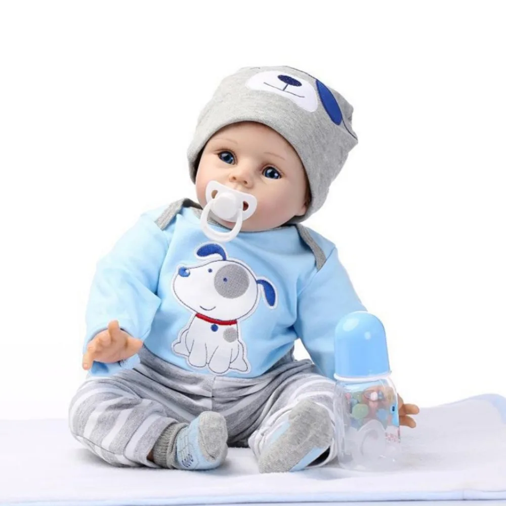 

Bebe Reborn with Silicone Body 55cm Reborn Doll Baby Simulation Doll Play House Boy Toys Bjd Doll Traktatie Kinderen Verjaardag