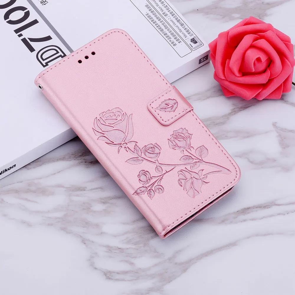 KISSCASE 3D цветок бумажник чехол для телефона Xiaomi Redmi 3S 4A 4X 5A 5 Plus Флип Кожаные чехлы Note