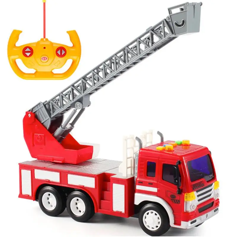 Горячая Распродажа Wltoys автомобиль с дистанционным управлением новая 1:16 пожарная