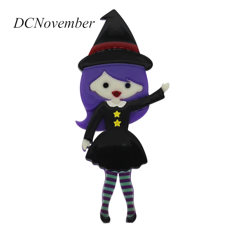 

wilhelmina_Witch Brooch Pin wilhelmina the witch