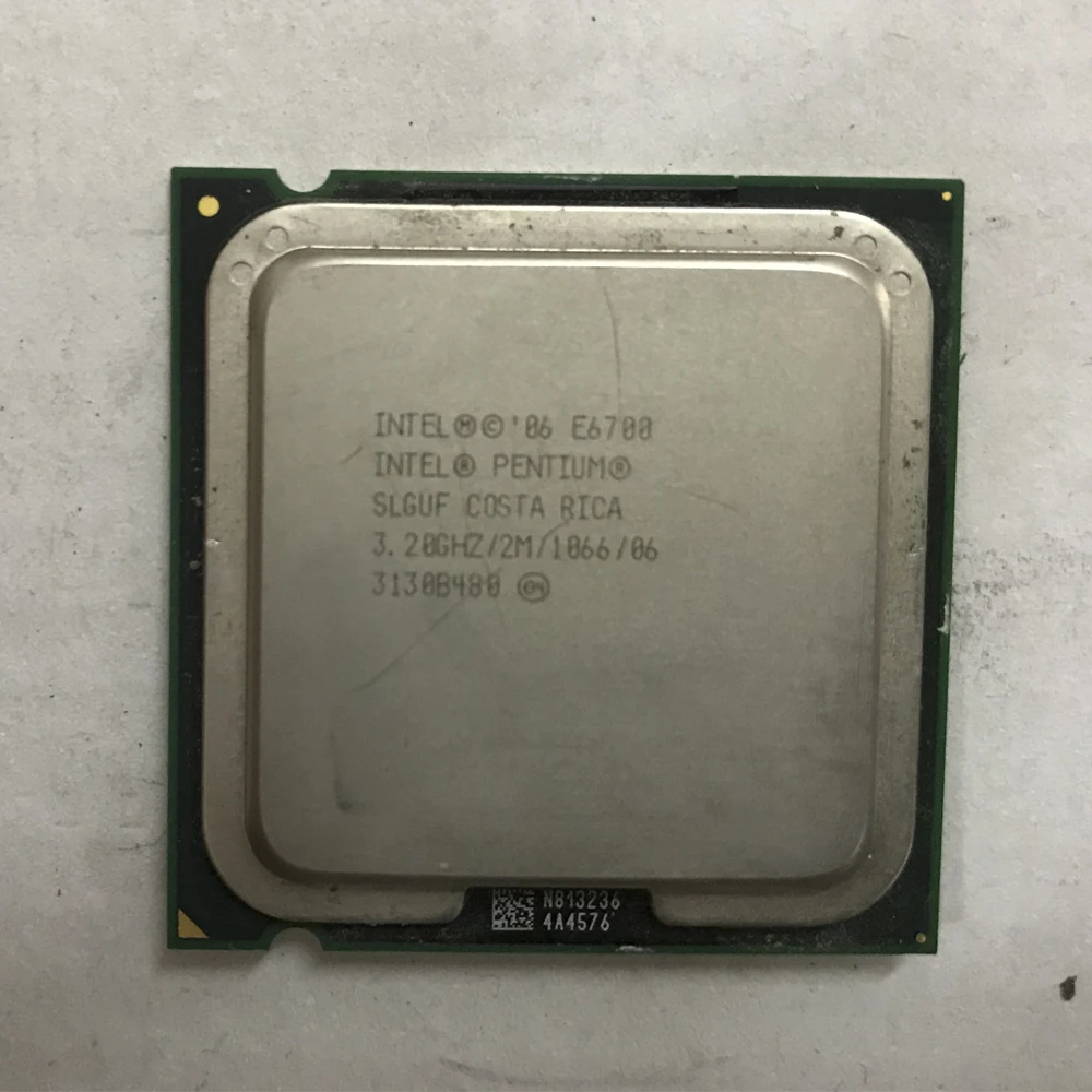 

Intel Pentium Dual-Core E6700 Desktop Processor 3.2GHz 2MB Cache LGA 775 6700 Used CPU