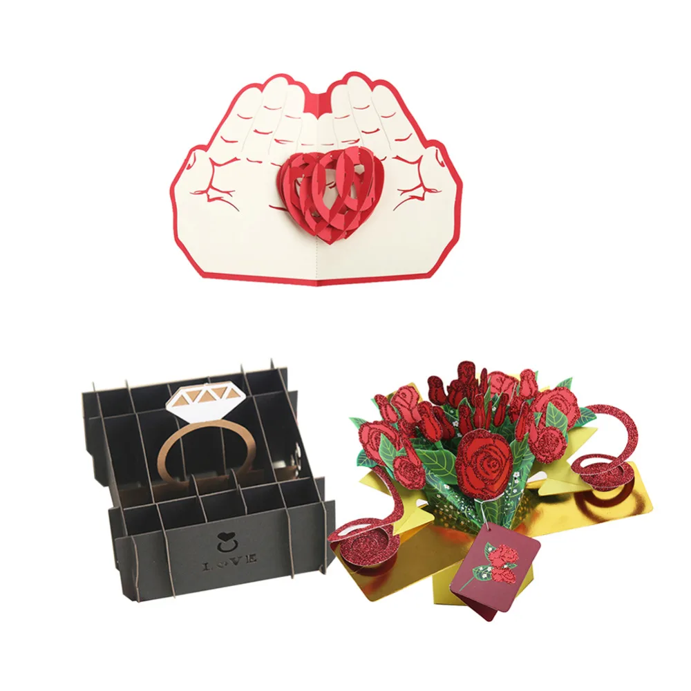 aliexpress buy 2018 arrive valentines day postcard