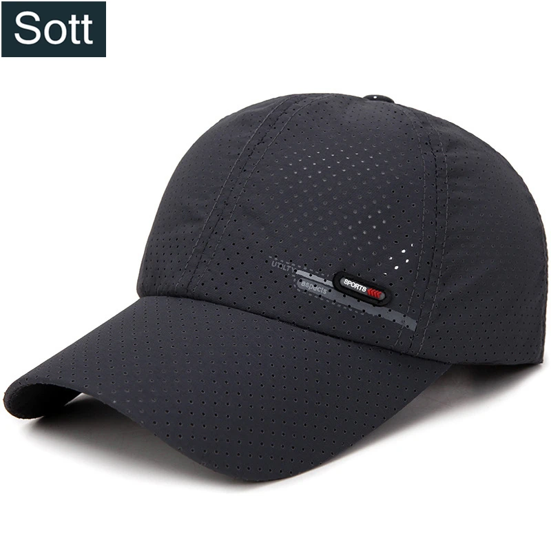 

[SOTT] Solid Summer Cap Breathable Baseball Caps for Men Women Sun Hat Bone Gorras Snapback Hats Dad Cap Bone Masculino B-0089