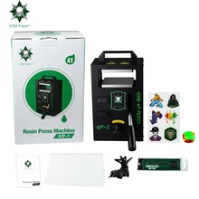 Канифоль пресс машина KP-1 пластины 4 тонны давление отрегулирована темптура контроль Vape концентрат воска КБР масло извлечение инструмент комплект устройства