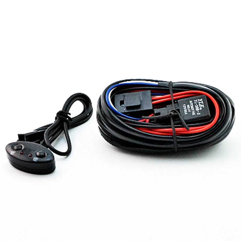 

12v/24v 360w Autos light relay harness lamp on/off switch Car cable set for led light bar/Offroad fog light/driving work light