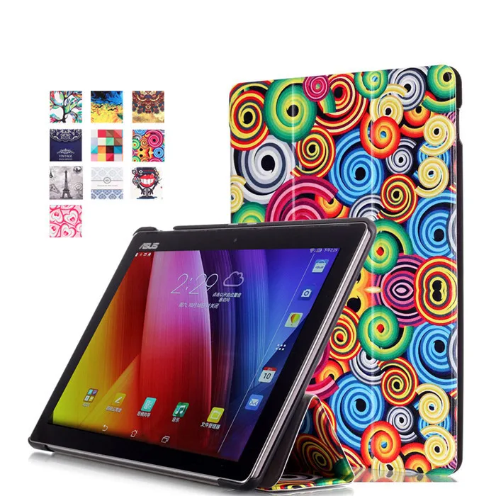 100 шт. PU Стенд чехол для Asus ZenPad 10 z300 Z300C Z300CL Z300CG z300cnl 10." Планшеты+ Экран протектор