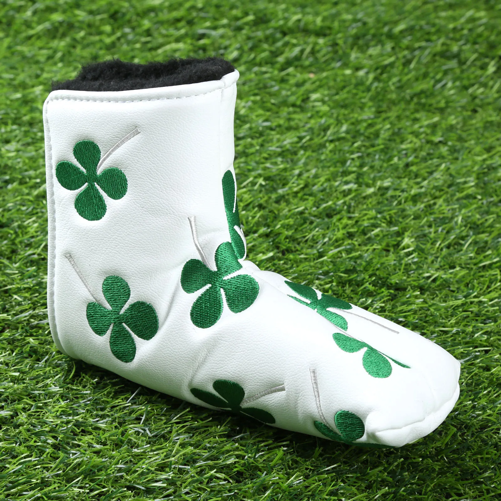 1PC Thick PU Leather Golf Headcover Putter Cover Blade Golf Head Covers