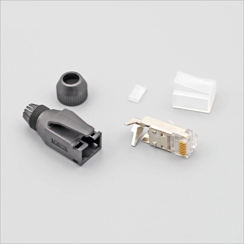 Разъем RJ45 промышленного класса меди 3 м 3R108 0000 000CE с экранированной 8P8C