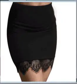 

One step skirt lace stitching skirt hot selling skirt,