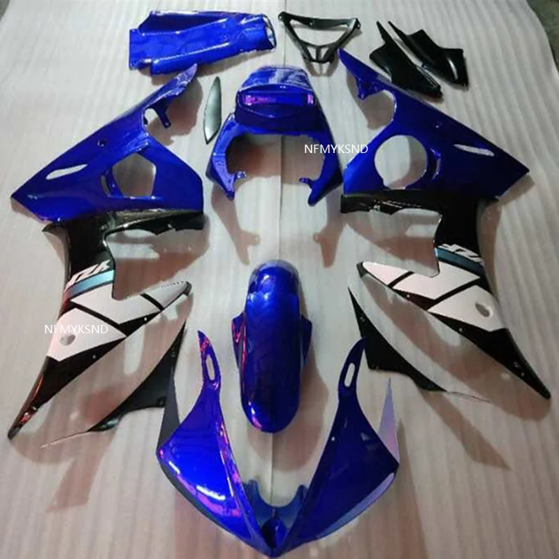 

Fit For YZFR6 2003 - 2005 Abs Fairing for YAMAHA YZFR6 2003 Motorcycle Fairing YZFR6 03 04 05 ALL Blue Full Body Kits
