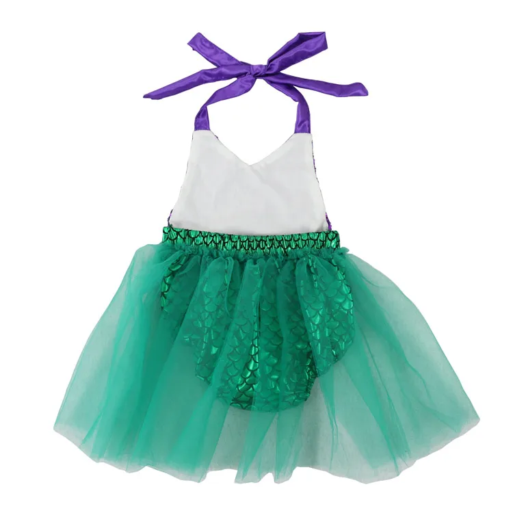 best Baby Bodysuits Baby Girls Sequins Tutu Summer Mermaid Baby Rompers One-Pieces Multi Color Toddler Baby Clothing Girl Rompers coloured baby bodysuits