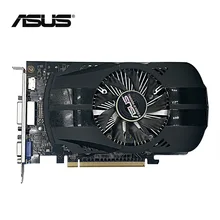 Б/у, оригинальная Видеокарта ASUS GTX 750 2G GDDR5 128 бит HD, Протестировано хорошо