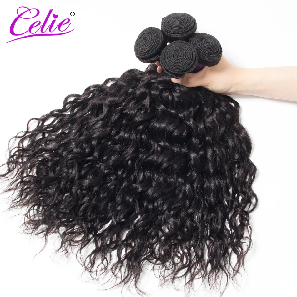 Celie-Hair-Water-Wave-Bundles-Natural-Color-Brazilian-Hair-Weave-Bundles-100-Remy-Human-Hair-Extensions