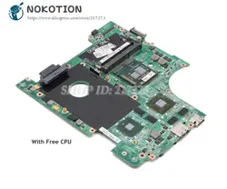 NOKOTION для Dell Inspiron 14R N4010 Материнская плата ноутбука HM57 DDR3 HD5650M 1 ГБ Бесплатная Процессор DAUM8CMB8C0 CN-0951K7 0951K7