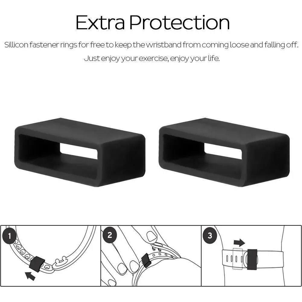 Новый удобный силиконовый сменный ремешок для часов с застежкой Garmin Vivofit 1 умный