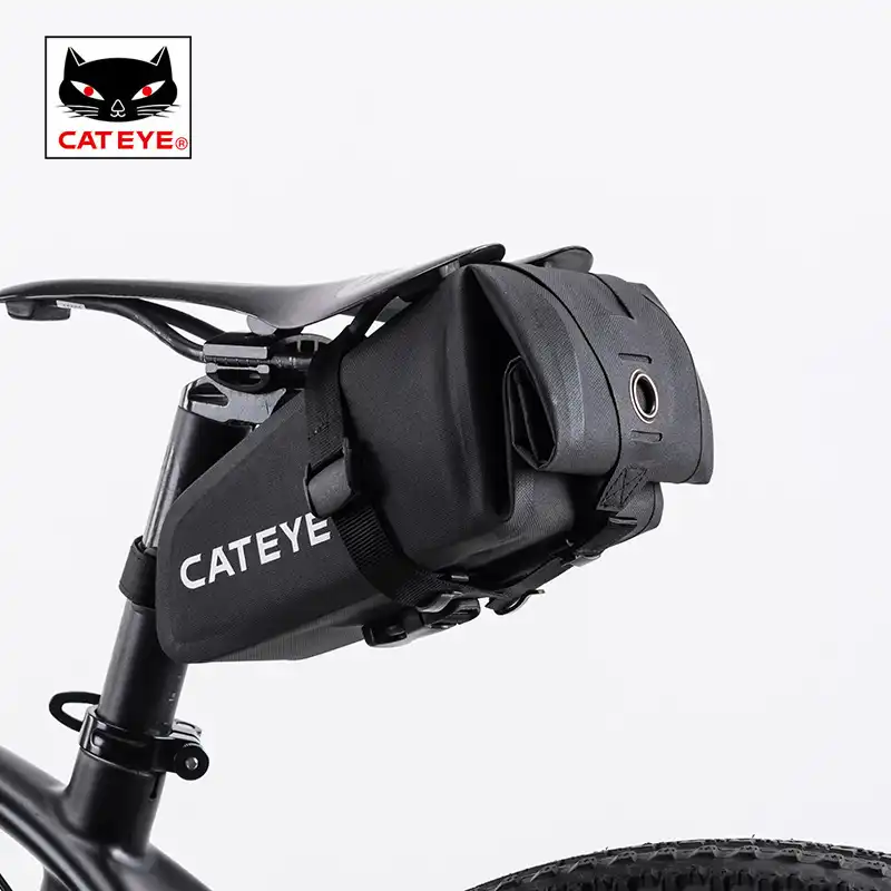 Cateye Bike Bicycle Saddle Bag Tool Storage Mtb Cycling Tail Seat Rear Pouch Bag Fully Waterproof Tool Kit Accessories Bicycle Repair Tools Aliexpress