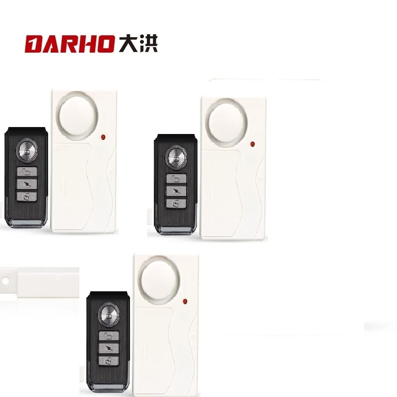 Darho Home Security Door Window Siren Magnetic Sensor Alarm Warning System Wireless Remote Control Door Detector Burglar Alarm