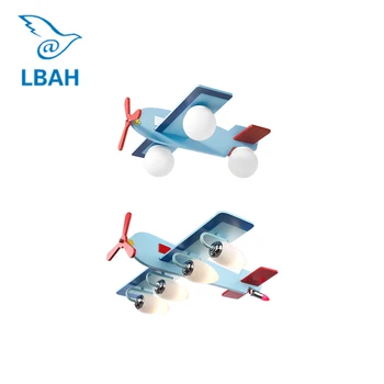 

E14 LED creative cartoon children room plane male and female children room light bedroom light