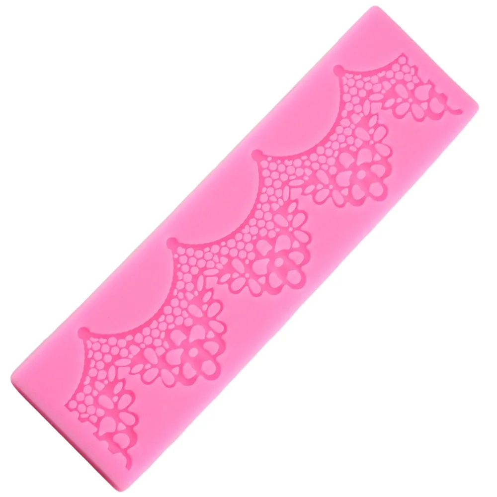 

Lace Mat Pad Fondant Flowers Decoration Silicone Mold Surafcraft Tools Bakeware Baking Tools Cake Decorating Lace Mold