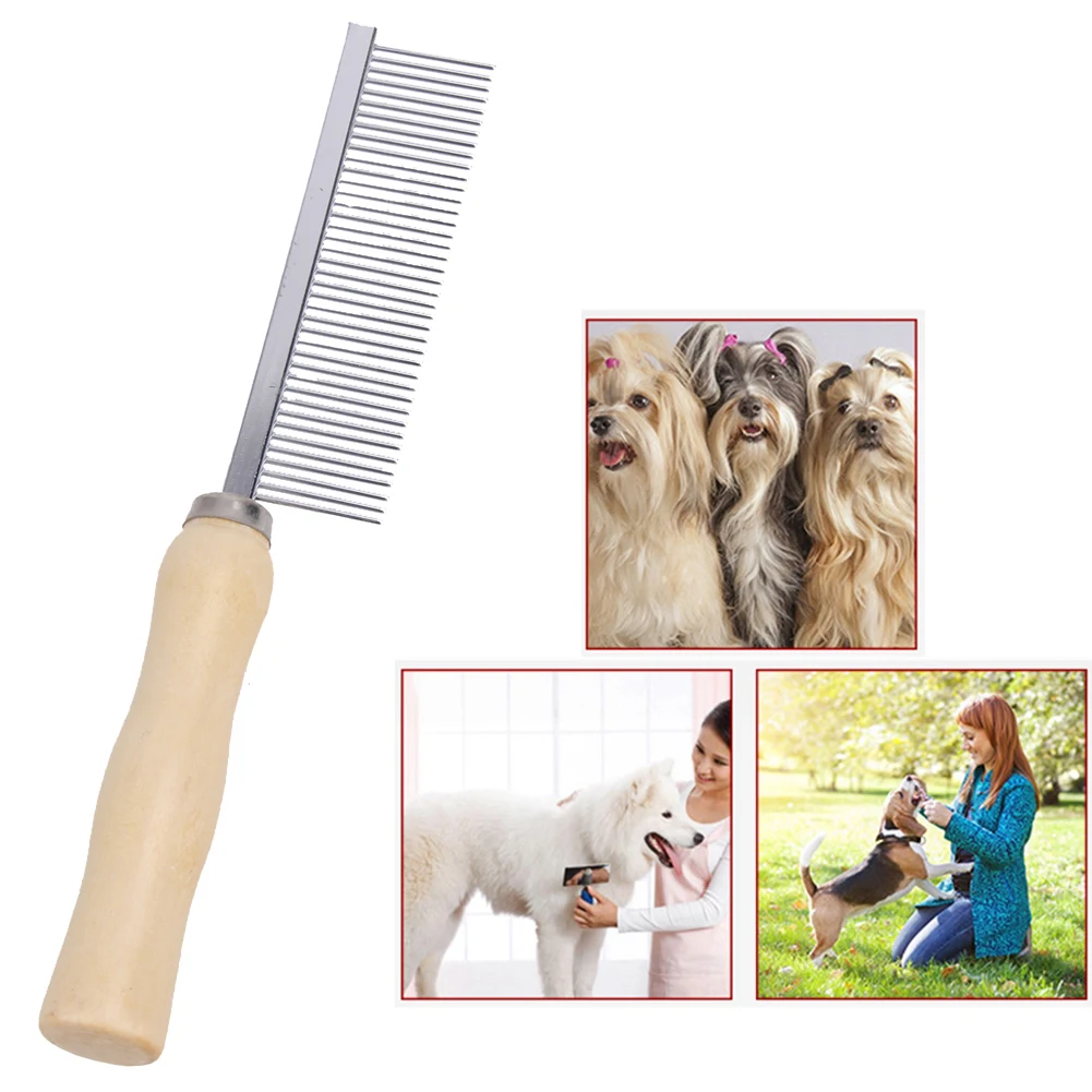 Pet Rake Comb Pet Dog Cat Hair Grooming Trimmer Rake Comb Dog Cat