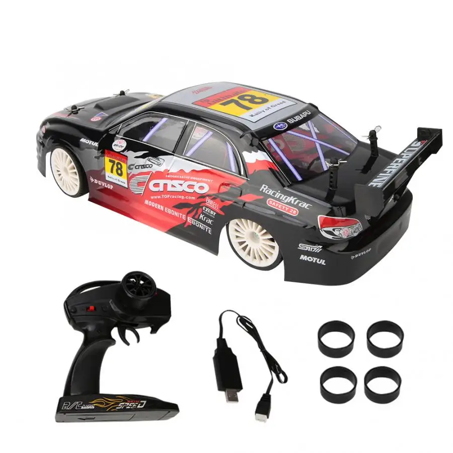 

2.4G Remote Control Drift Racing Car Four-wheel Drive RC Electronic Vehicle Model Toy for Kids Children Gift