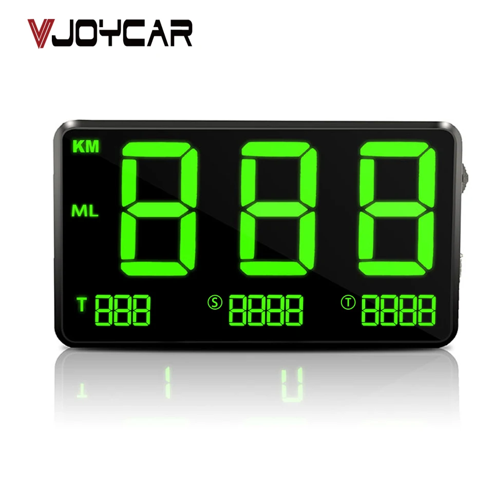 Hud GPS Speedometer 4" Full Screen Simple Head Up Display Digital Car