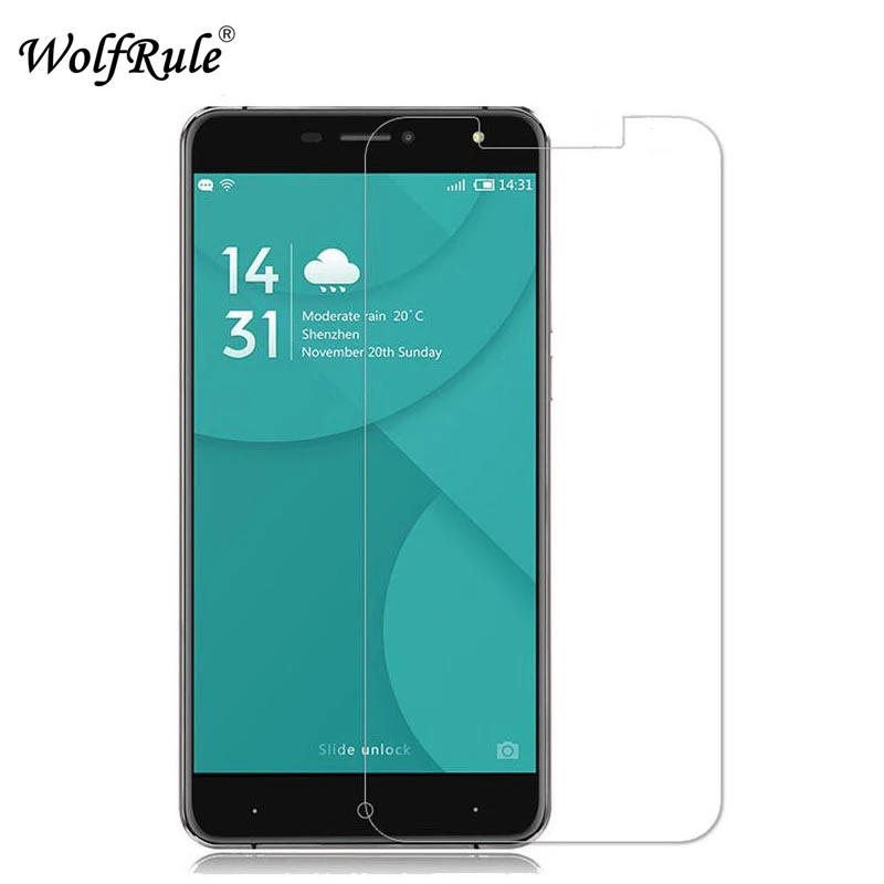 2 шт Для Doogee X7 Защитное стекло для экрана закаленное стекло Для Doogee X7 Pro стекло Для Doogee X7/X7 Pro закаленное плёнка wolfrule