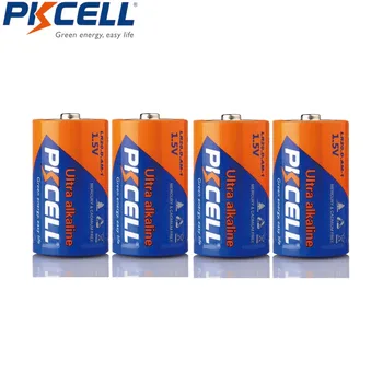 

4Pcs LR20 D Alkaline Battery Equal to MN1300 13A E95 AM1 Batteries 1.5V For Gas range Water heater Keyboard Flashlight radio