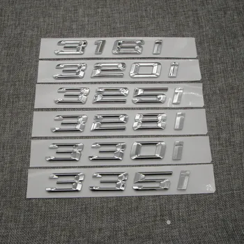 

3D Abs Car Styling for Bmw Badge Stickers 318I 320I 325I 328I 330I 335I Number Refit Tail Sticker Car Emblem