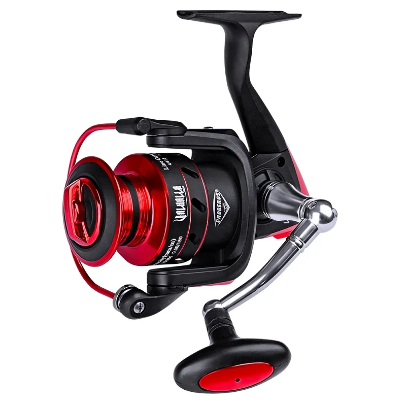 

New Style Fishreel 2018 Drag Spinning Reel with Large Spool 19KG Max Drag Freshwater 11+1BB Spinning Fishing Reel VALHHALLA