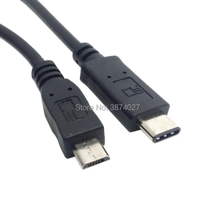 Новый Реверсивный дизайн USB 3 0 1 Type C разъем для Micro 2 кабель передачи данных