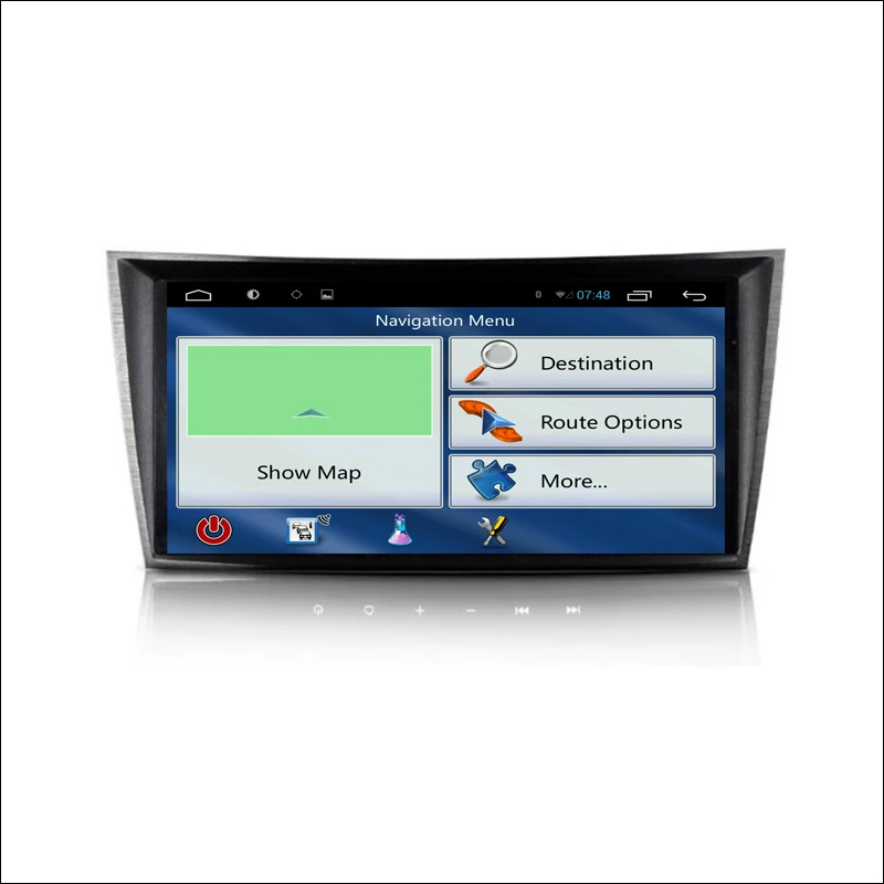 Cheap YESSUN Android Big Screen Car DVD Player For BENZ E class W211 2002~2008 stereo radio multimedia GPS navigation with WIFI 3