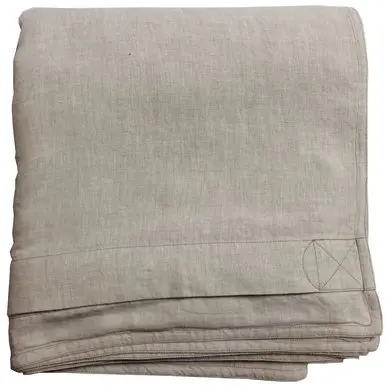 Вымытое льняное белье пододеяльник белый натуральный чистый лен постельные принадлежности Дети двойная кровать крышка 5" x 86" dekbedovertrek lits-jumeaux - Цвет: beige