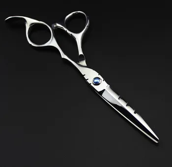 

5.5" 6'' teflon sliver professional barber scissors ciseaux coiffure tijeras hair thinning shears sale hair scissors cutting