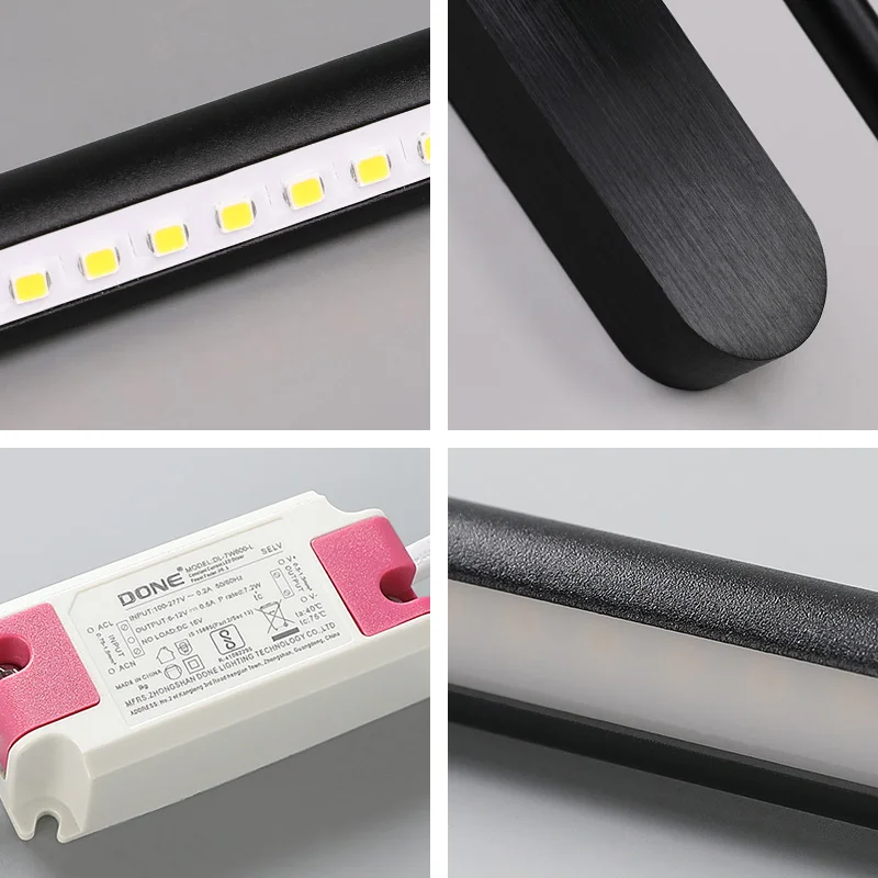  Puluoti modern style free rotation 10W mirror light surface mount LED wall lamp - 33058125400