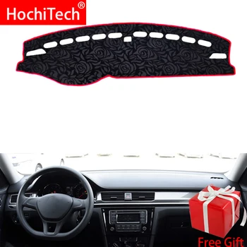 

Rose Pattern Non-slip Dashmat Dash Mat Dashboard Cover Pad Cover Carpet Car Sticker for Volkswagen C-TREK 2017 2018 Car Styling