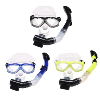 

2018 New Snorkeling Set Liquid Silicone Scuba Diving Equipment Dry Snorkel 202+S14 M6