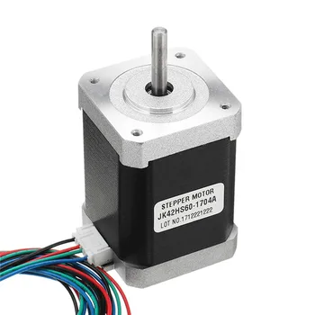 

NEMA17 1.8 Degrees 42 Hybrid Stepper Motor Two Phase 60mm 7.3kg.cm 1.7A Step Motor