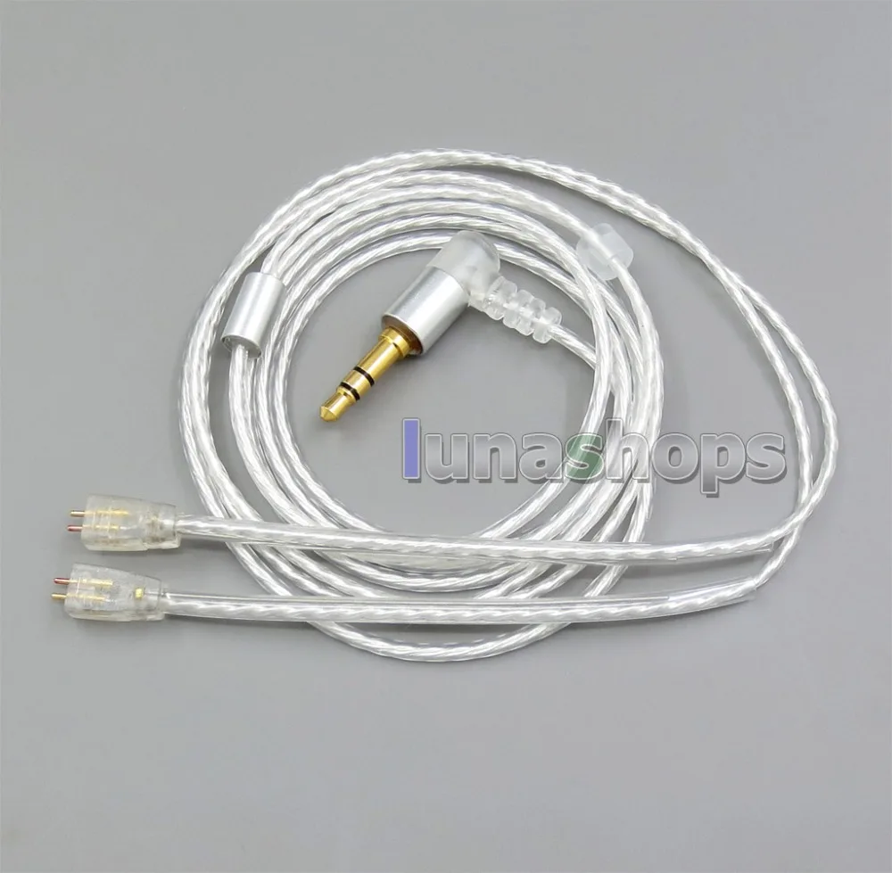 LN005896 1 2 m GY Seiris 5N OCC посеребренный ПВХ кабель для Ultimate Ears UE TF10 TripleFi 15vm M